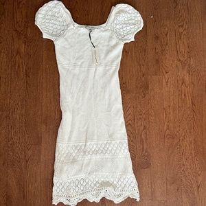 White Sweater Dress